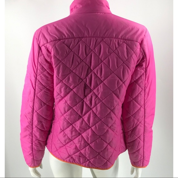 Lands End Pink Lined Winter Sports Jacket - Picture 3 of 6